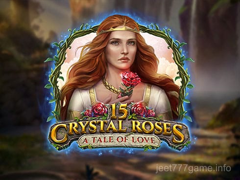 15 Crystal Roses A Tale of Love